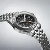 A close-up studio shot of a men's wristwatch. Produktbild-Vorschau