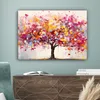 MuchoWow® - Leinwandbilder - Aquarell - Baum - Kunst - Produktbild-Vorschau 4
