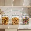 Sklenená nádoba na potraviny Relaxdays s viečkom, 6 l, Náhľad obrázku produktu 3