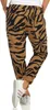 Damen Jogginghose Freizeithose Hose mit Muster, Braun S/M/L Produktbild-Vorschau 4