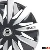 14" Zoll Radkappen Grau/Silber Radzierblenden Radblenden Produktbild-Vorschau 9