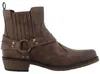 Mustang Herren Western-Stiefelette Braun 36M0031001 Voir les images du produit 2