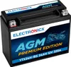 Electronicx AGM Batterie 12V 24Ah 320A ▶ Batterie moto quad Voir les images du produit 6