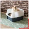 Iris Ohyama Katzenklo Katzentoilette mit hohem Rand, keine Produktbild-Vorschau 5