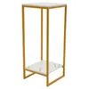 2 Schichten Metallständer Modern 30,2*30,2*75cm Produktbild-Vorschau 6