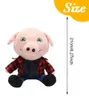 John Pork Kuscheltier Plüsch 21cm Schwein Plüschtier Puppe Produktbild-Vorschau 6