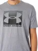 Under Armour Boxed Sportstyle Kurzarm-T-Shirt, Grau L Produktbild-Vorschau 4