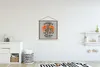 MuchoWow® Textilposter Mancave - Motor - Grau - Orange Produktbild-Vorschau 2