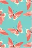MuchoWow® Mauspad Mousepad Schmetterlinge - Rosa - Muster Produktbild-Vorschau 1