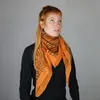 Baumwolltuch - Zebra orange - schwarz - quadratisches Tuch Produktbild-Vorschau 7