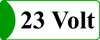 A green and white rectangular sign with black text. Produktbild-Vorschau