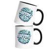 Girls Support Girls Tasse Schwarz Spruch Motiv Geschenk für Produktbild-Vorschau 2