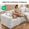 Cord Modulsofa mit Tiefsitz, frei kombinierbares Ecksofa Produktbild-Vorschau 3