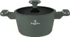 A gray pot with a black lid and silver accents, presented on a white background. Produktbild-Vorschau