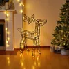 2.03 renne LED nere - 45 cm / 120 LED - decorazione Anteprima dell’immagine prodotto 6