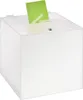 Losbox / Aktionsbox 300x300x300mm mit Schloß, aus opalem Produktbild-Vorschau 1