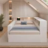 Flieks Jugendbett 140x190cm mit Regal und Staufächern, Produktbild-Vorschau 3