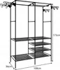 RUHHY 22671 Podwójny wieszak na ubrania 173×36×108 cm Podgląd zdjęcia produktu 2