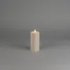 LED Kunststoffkerze sand Außen 1875-970 6h Timer D7 H15cm Produktbild-Vorschau 1