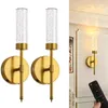 2 Stück LED Wandleuchte Akku Kabellose mit Fernbedienung 3 Produktbild-Vorschau 1