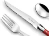 A close-up shot of a fork, knife, and spoon. Anteprima dell’immagine prodotto