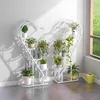 COSTWAY Support pour plantes 5 marches en forme de cœur Voir les images du produit 1