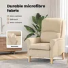 vidaXL Fotel kremowy 76 x 94 x 102 cm mikrofibra Podgląd zdjęcia produktu 6