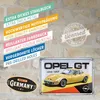 Nostalgic-Art - Plaque en métal 20 x 30cm - Opel - Opel GT Voir les images du produit 4