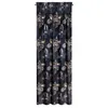 A single curtain with a floral pattern. Produktbild-Vorschau