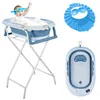 Faltbare Babybadewanne mit Ständer, XL Baby Badewanne Produktbild-Vorschau 1
