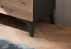 Sekretär SELVA-36 in Artisan Eiche Nb. mit graphit, B/H/T Produktbild-Vorschau 6