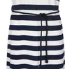 modAS Damen Kleid Kurzarm mit Blockstreifen - Streifenkleid Produktbild-Vorschau 6
