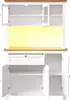 Armadio da cucina Sweiko (104×40×180 cm), mobile alto da Anteprima dell’immagine prodotto 14