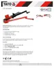 YATO Axt YT-79943 60-180mm 430mm Kohlenstoffstahl Produktbild-Vorschau 11