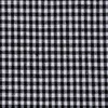 Baumwollstoff Meterware kariert weiß schwarz 2mm Produktbild-Vorschau 1