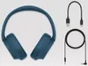Sony WH-CH720N Over-Ear Bluetooth Kopfhörer Blue Neu Produktbild-Vorschau 7