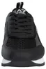 EA7 Sportliche Mesh-Sneaker mit Logo, Schwarz 43 EU Produktbild-Vorschau 4