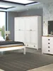 Möbilia Kleiderschrank | 4 Türen, 2 Schubladen | Kiefer Produktbild-Vorschau 4
