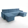 Sofiland Vega U Ecksofa U-Form mit Schlaffunktion & Produktbild-Vorschau 2