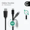CELLONIC Câble Mini USB vers USB A 2.0 1A 1m compatible Voir les images du produit 4