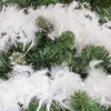 Łańcuch świąteczny Girlanda 1,8 m z prawdziwego pióra, Podgląd zdjęcia produktu 2