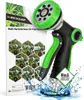 Dunlop Gartenbrause - Multi Handbrause mit 8 Sprühmustern Produktbild-Vorschau 1