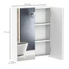 HOMCOM Armoire murale salle de bain avec miroir, 60 x 75 Voir les images du produit 10