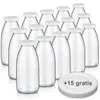 Milchflaschen 0,25L Smoothie Saft Flaschen 250ml leere Produktbild-Vorschau 1