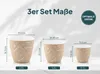 uandu 3er Blumentopf Set. 3 Größen. Blumenständer, Deko, Produktbild-Vorschau 2