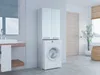 Waschmaschinenschrank weiß, Hängeschrank Badschrank, Produktbild-Vorschau 2