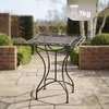 CLP Gartentisch Asina quadratisch 60x60 cm Beistelltisch im Produktbild-Vorschau 2