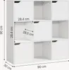 Scaffale per bambini 'Ljunshund' con 9 scomparti Cubo 90 x Anteprima dell’immagine prodotto 5