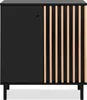 finori Monza 01D Kommode, schwarz / Nachbildung Artisan Oak Produktbild-Vorschau 1