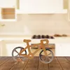 Fahrrad Pizzaschneider aus Holz Produktbild-Vorschau 4